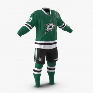 Hockey Clothes Dallas Stars 3D