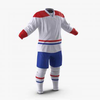 Hockey Clothes Generic 4 3D model