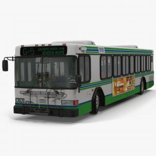 3D model Gillig Low Floor Advantage Bus