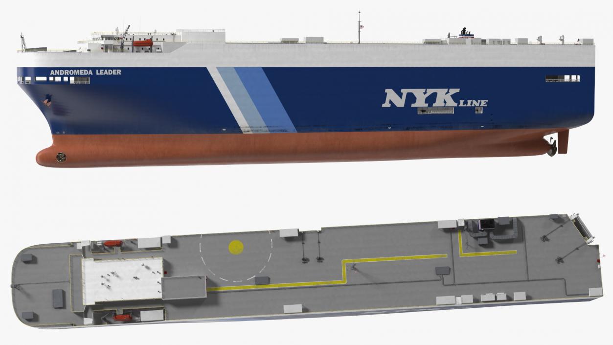 3D Andromeda Leader Car Carrier model