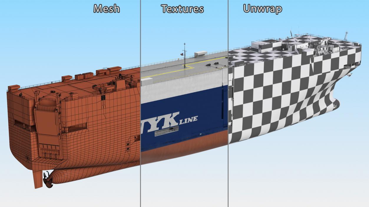 3D Andromeda Leader Car Carrier model