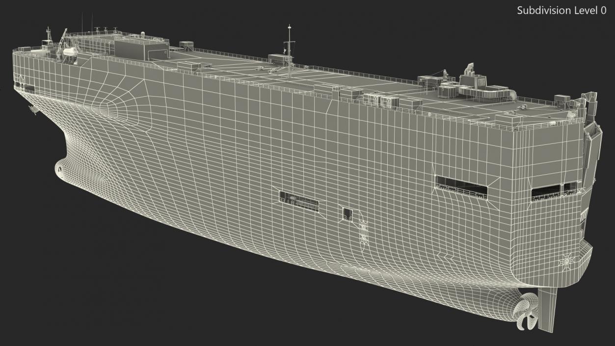 3D Andromeda Leader Car Carrier model