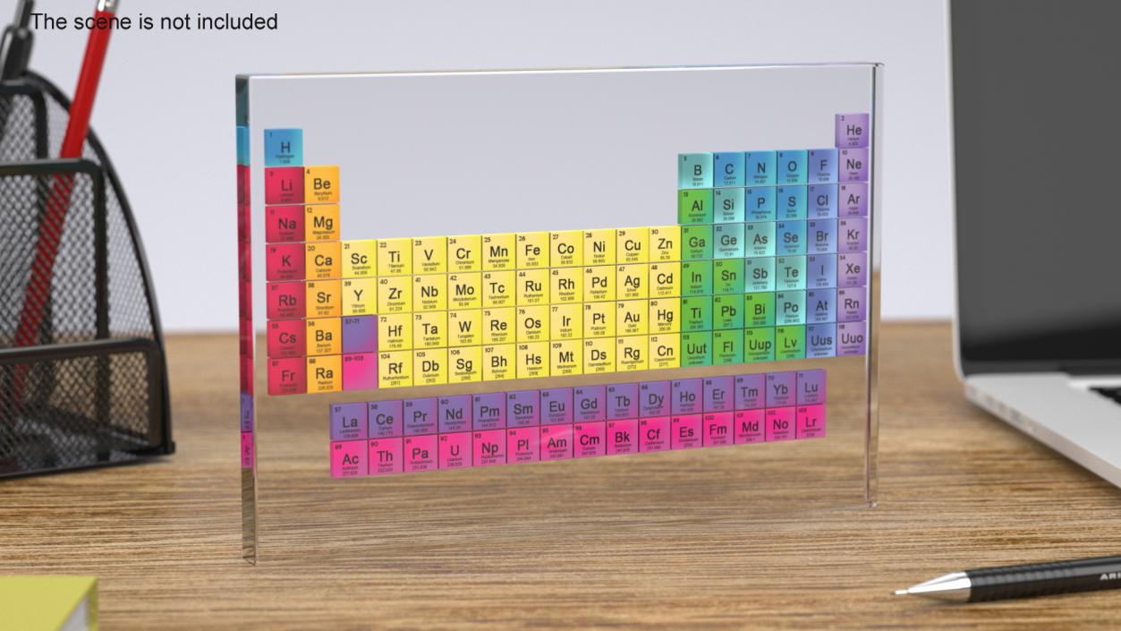 3D Periodic Table of Elements