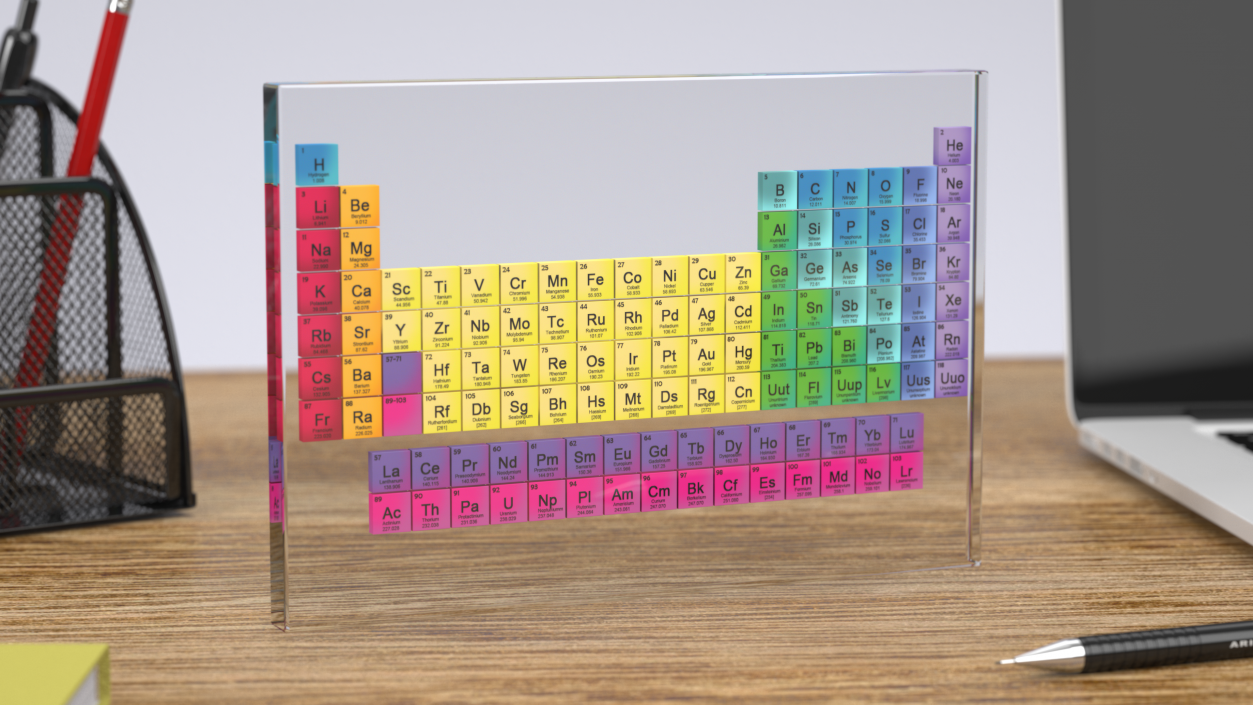 3D Periodic Table of Elements