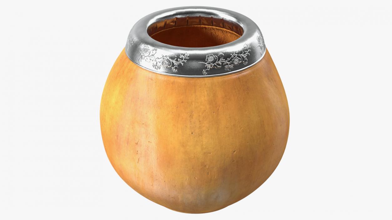 3D model Yerba Mate Calabaza Empty