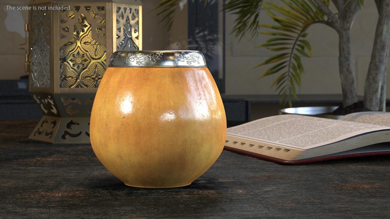 3D model Yerba Mate Calabaza Empty