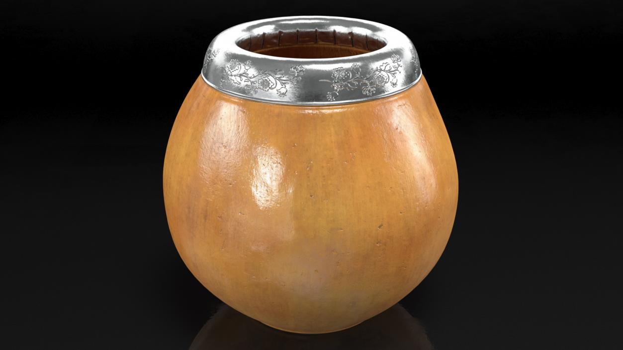 3D model Yerba Mate Calabaza Empty