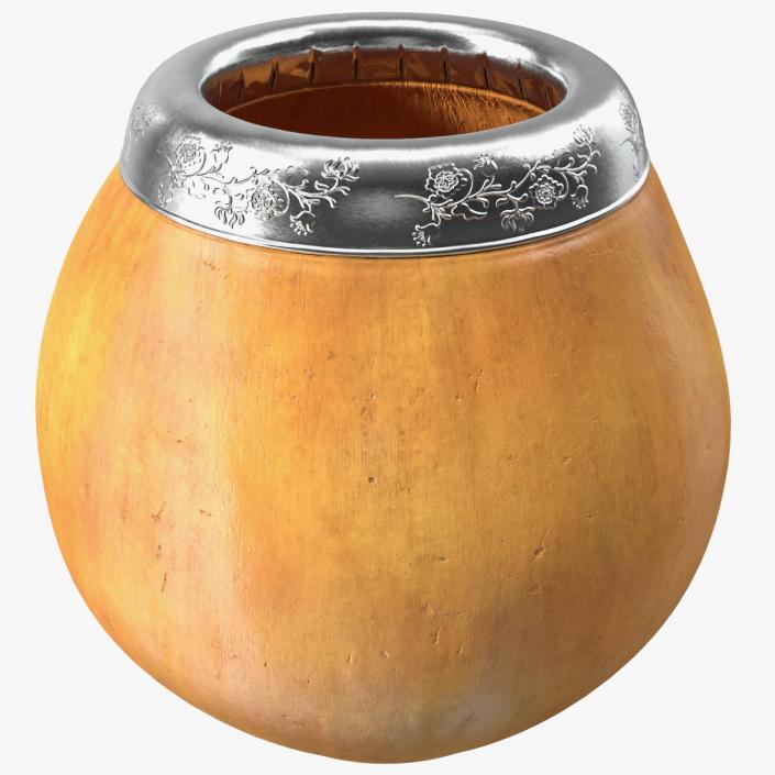 3D model Yerba Mate Calabaza Empty