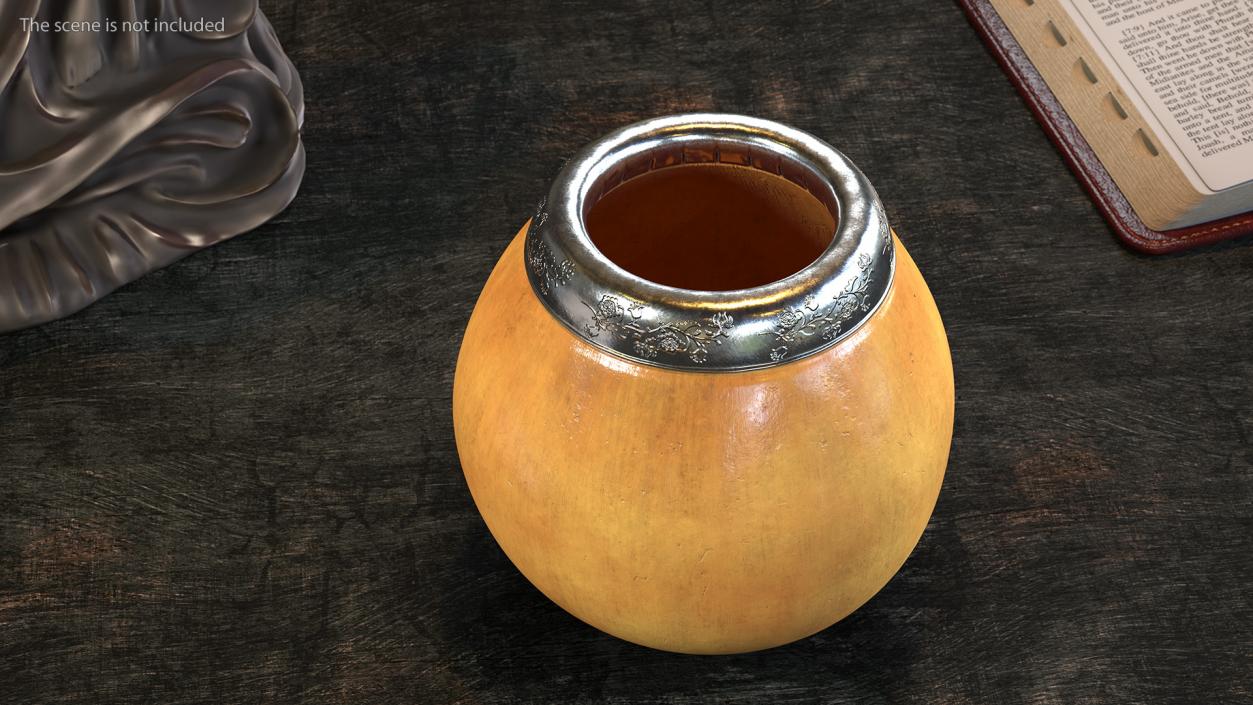 3D model Yerba Mate Calabaza Empty