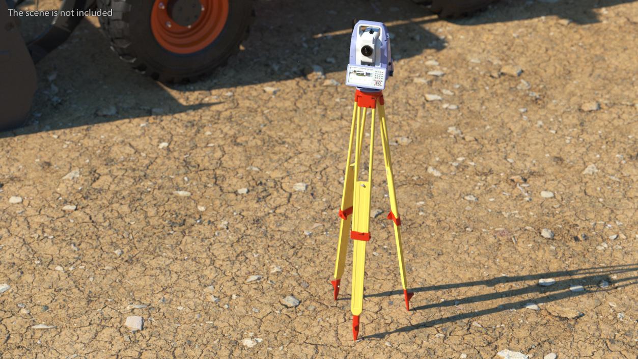 Digital Electronic Theodolite Surveying Instrument with Tripod 3D