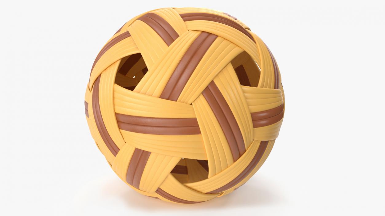 3D model Sepak Takraw Sport Kick Rattan Ball