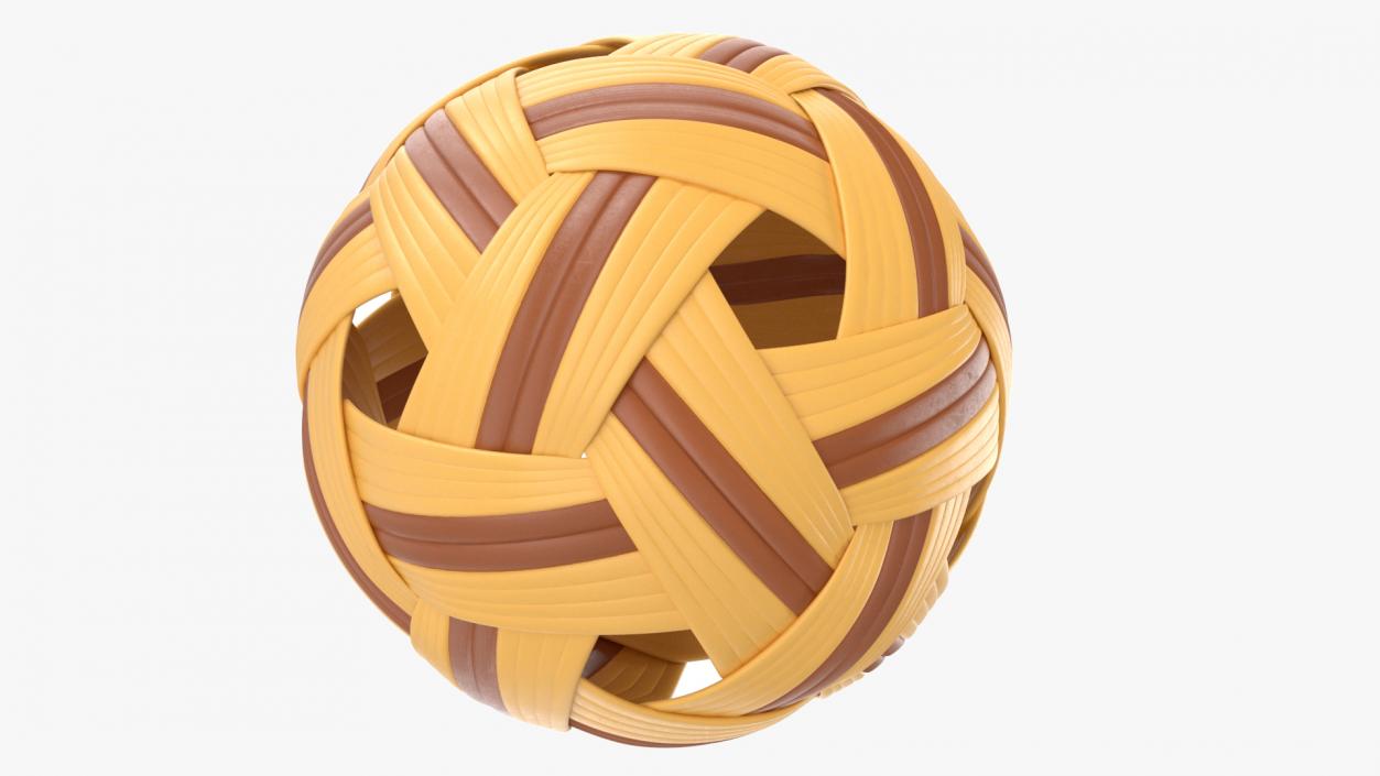 3D model Sepak Takraw Sport Kick Rattan Ball