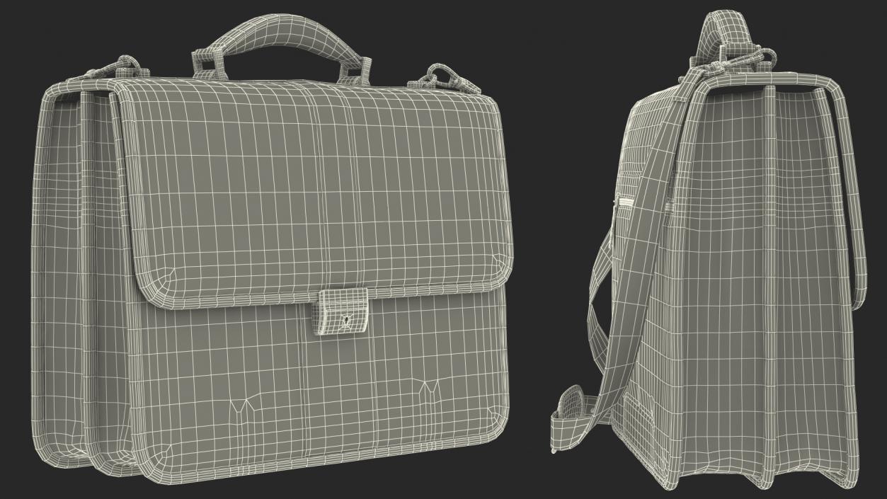 3D Briefcases Collection