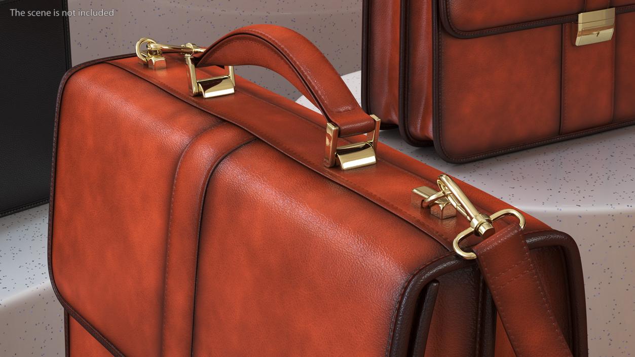 3D Briefcases Collection