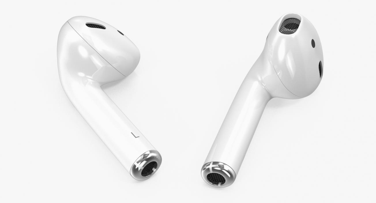 3D Apple AirPods Wireless Collection model