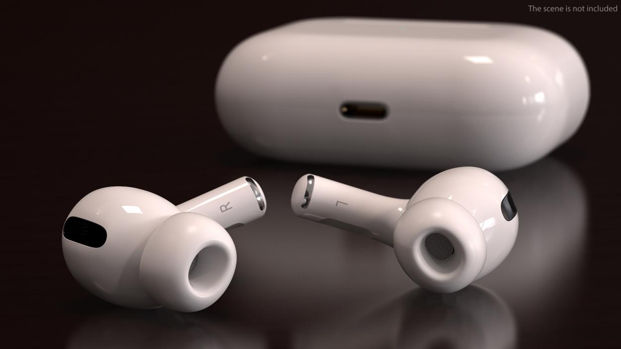 3D Apple AirPods Wireless Collection model