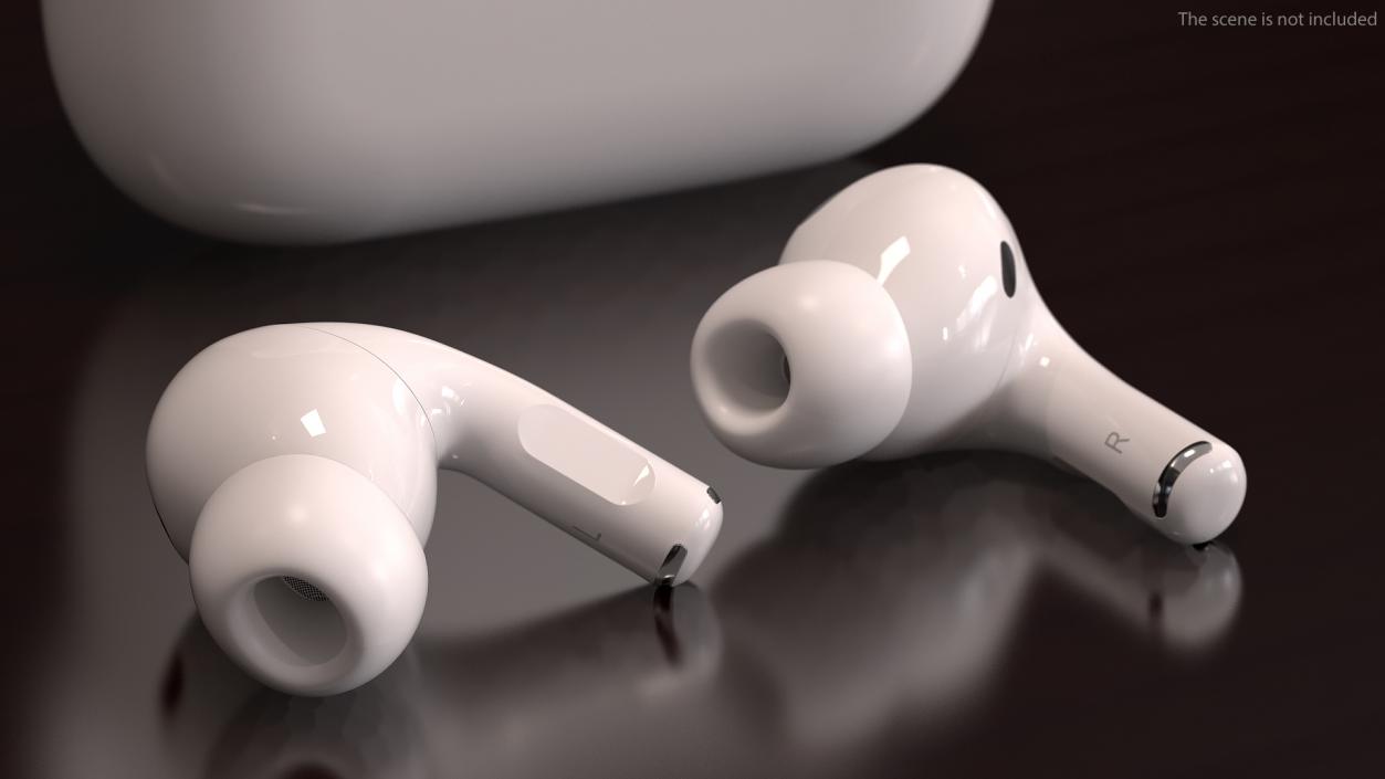 3D Apple AirPods Wireless Collection model