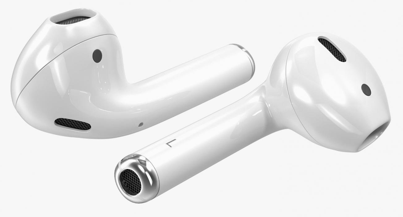 3D Apple AirPods Wireless Collection model