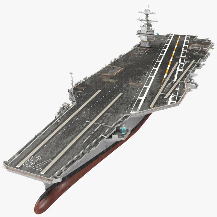 USS Gerald Ford CVN 78 3D