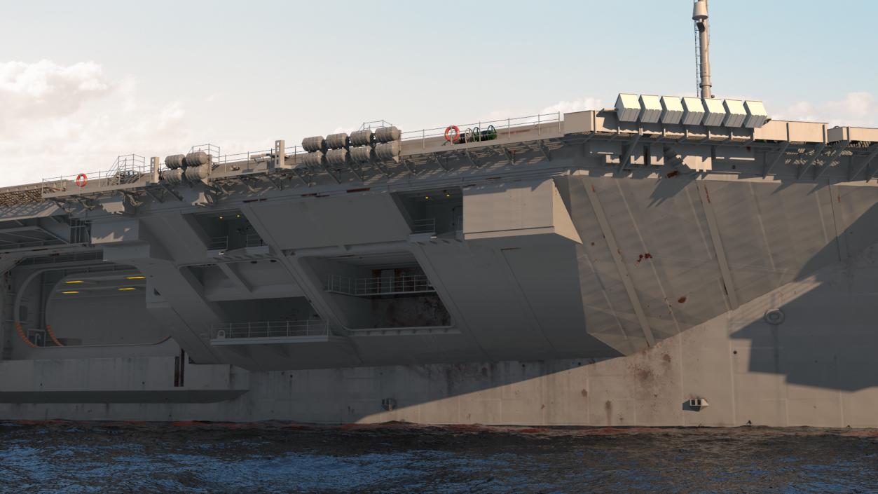 USS Gerald Ford CVN 78 3D