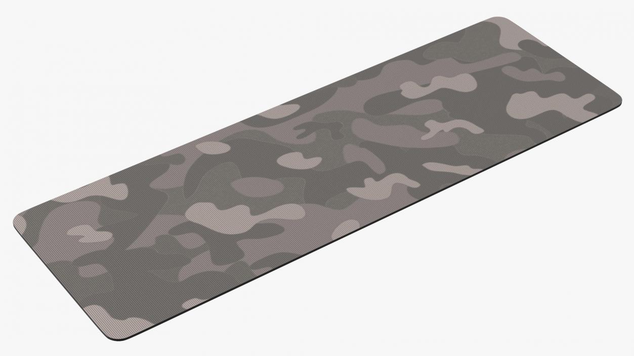 3D model Yoga Mat Unwrap Camo