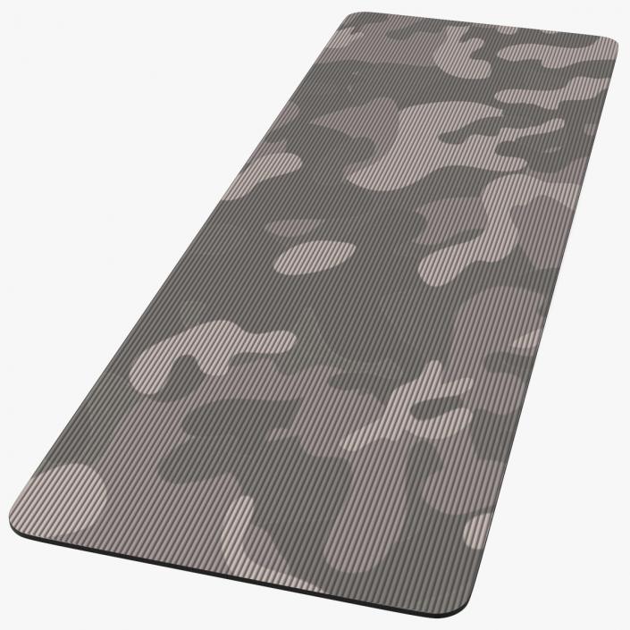 3D model Yoga Mat Unwrap Camo