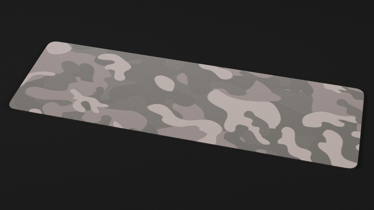 3D model Yoga Mat Unwrap Camo