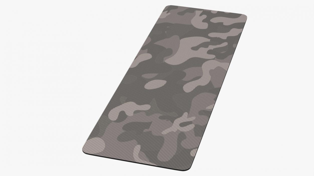 3D model Yoga Mat Unwrap Camo