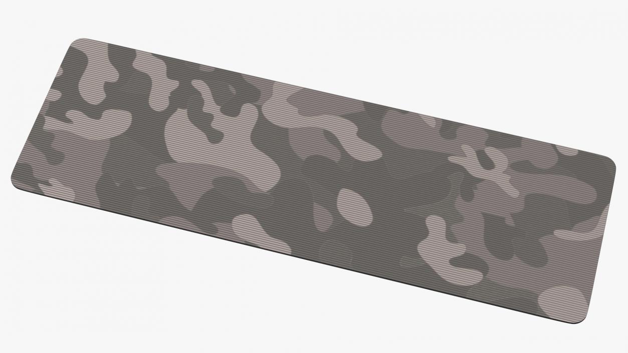 3D model Yoga Mat Unwrap Camo