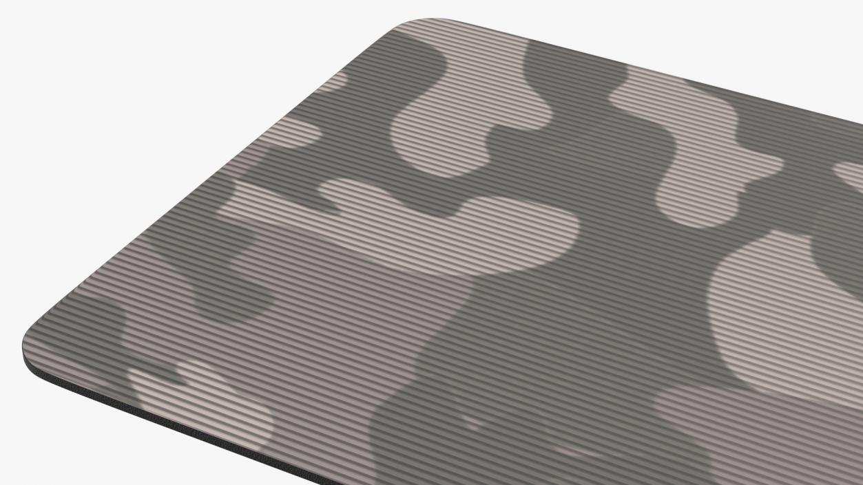 3D model Yoga Mat Unwrap Camo