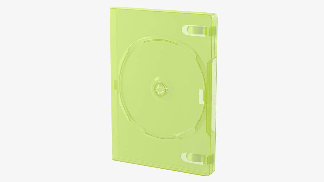 Closed Standard XBOX 360 Translucent Green 3D