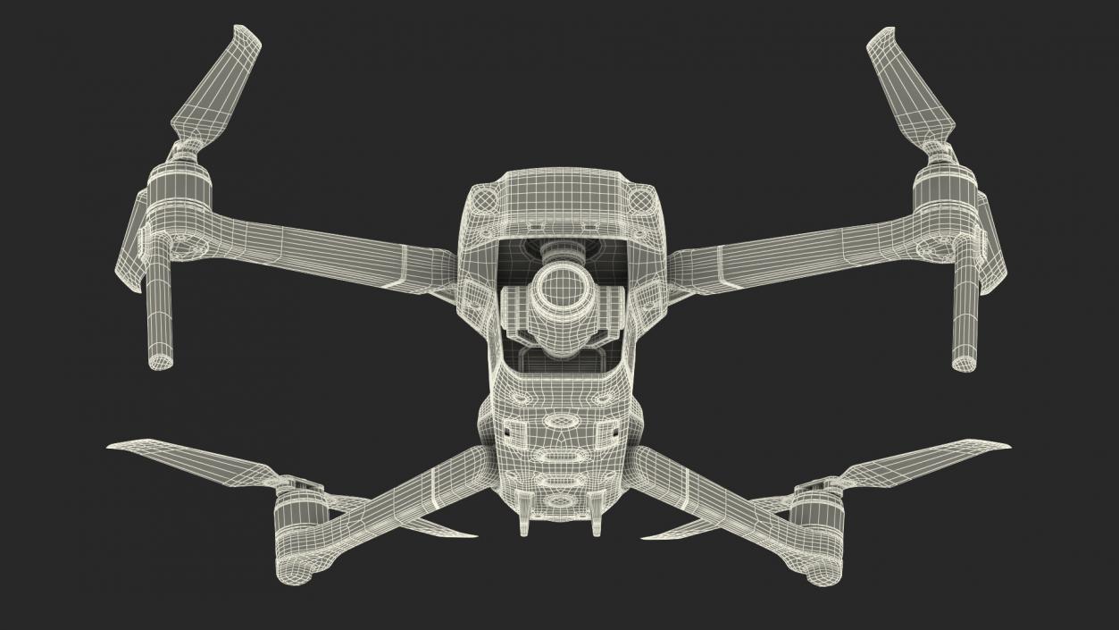 DJI Mavic 2 Zoom Quadcopter 3D