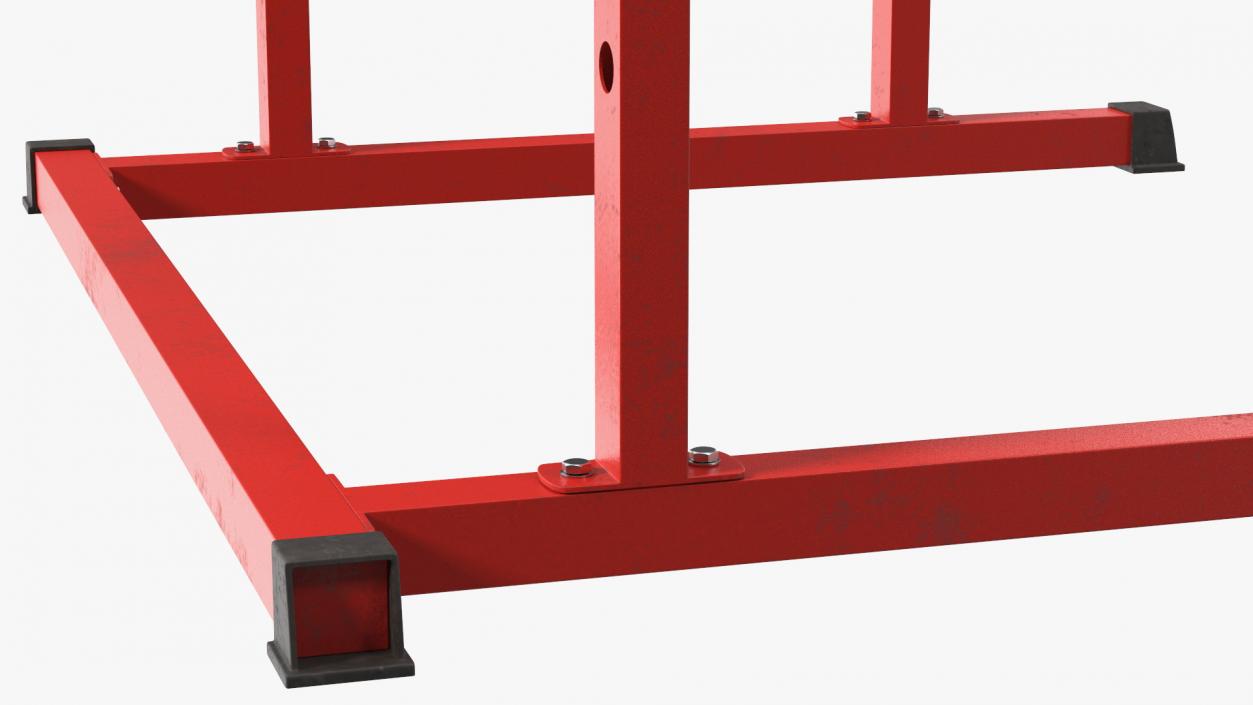 Power Rack Red 3D model