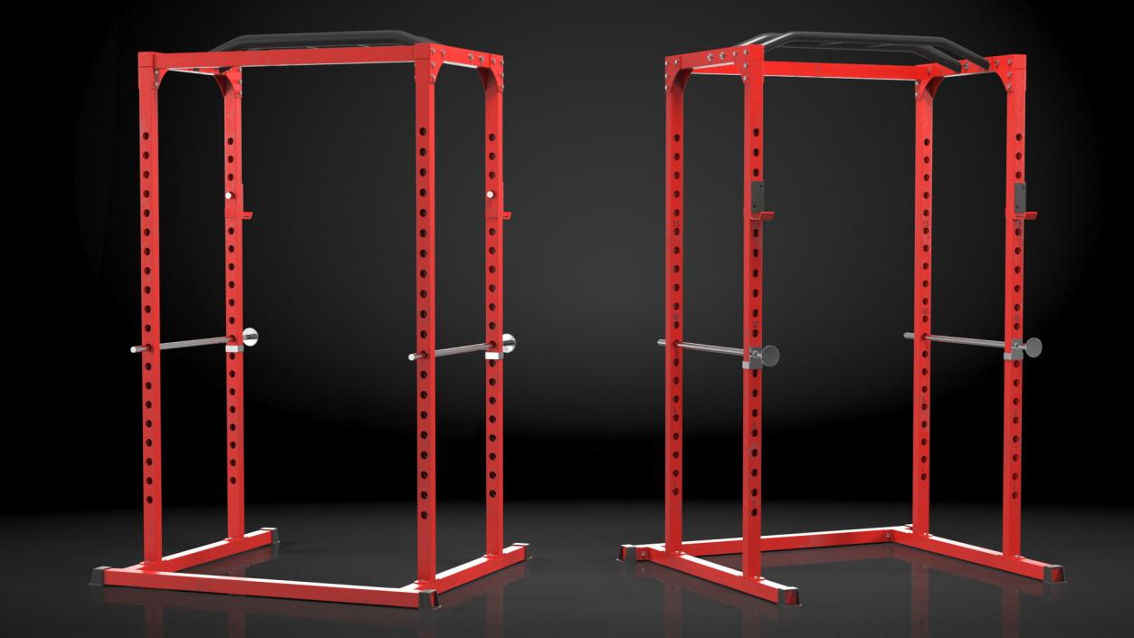 Power Rack Red 3D model