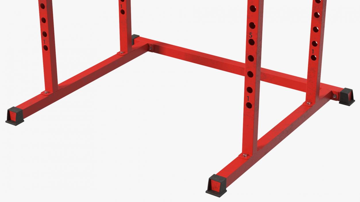 Power Rack Red 3D model