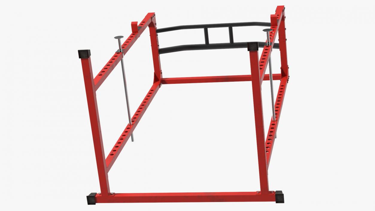 Power Rack Red 3D model