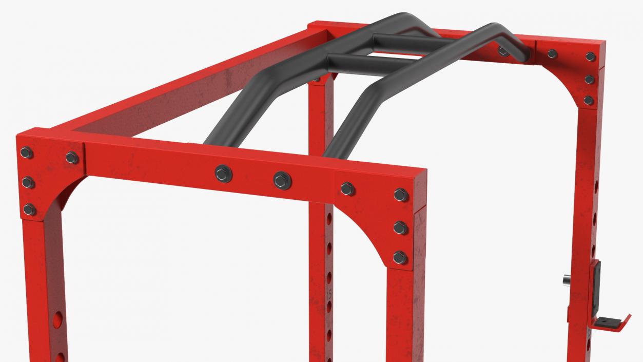 Power Rack Red 3D model