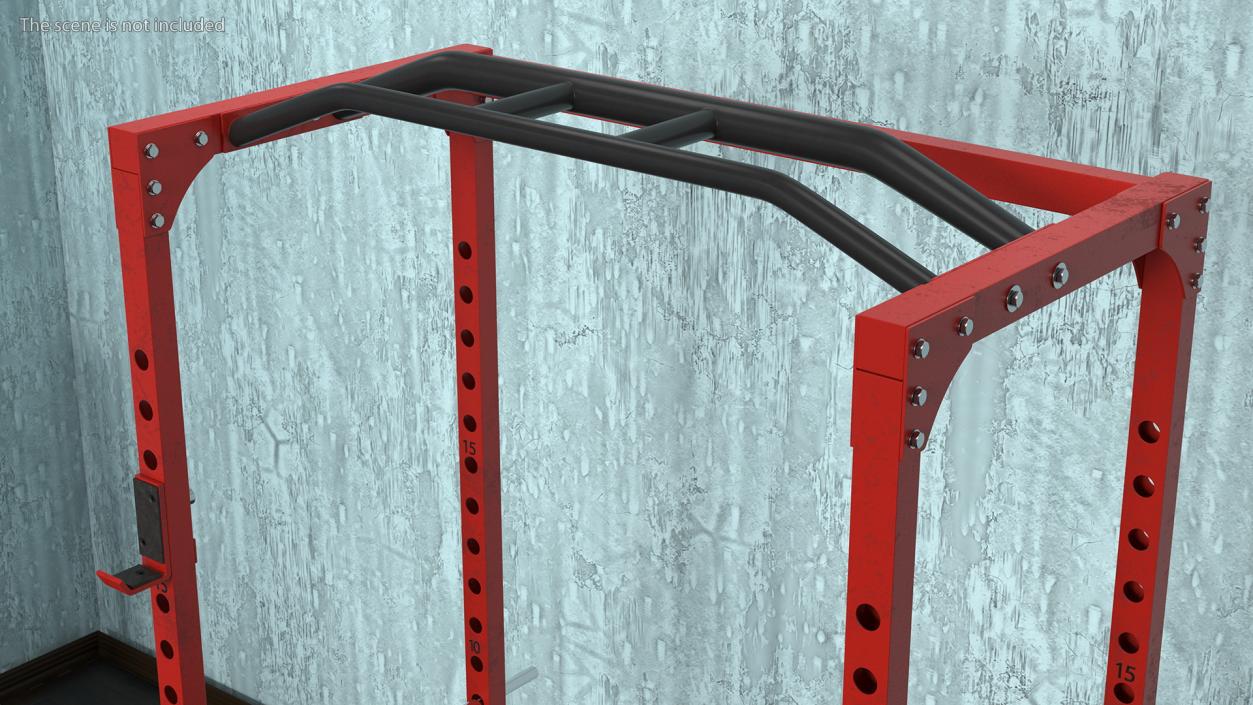 Power Rack Red 3D model