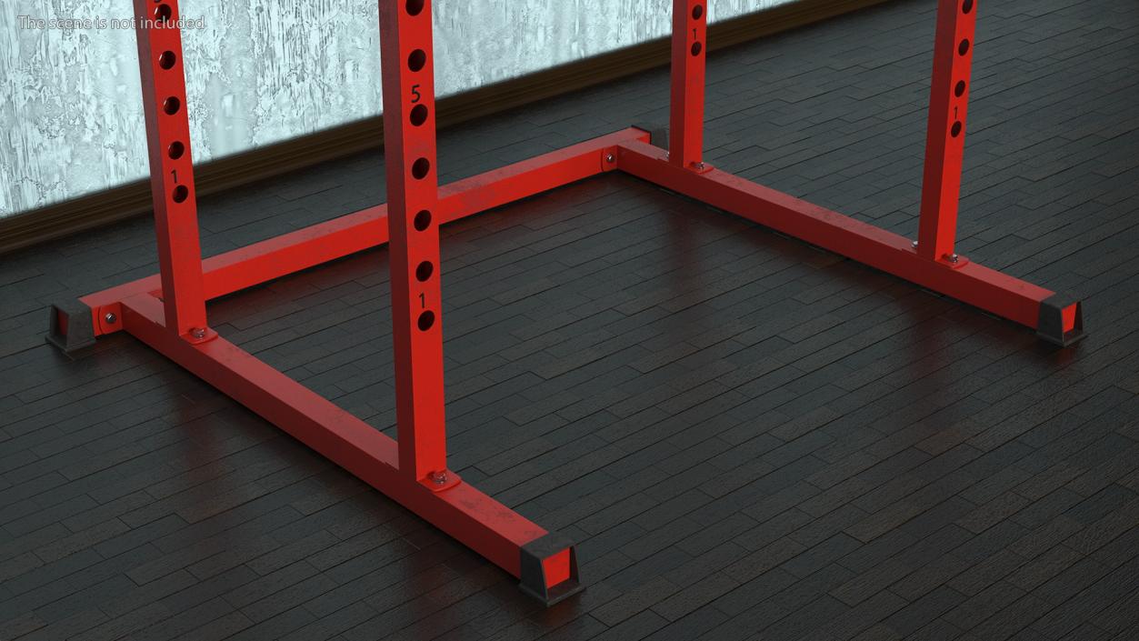 Power Rack Red 3D model