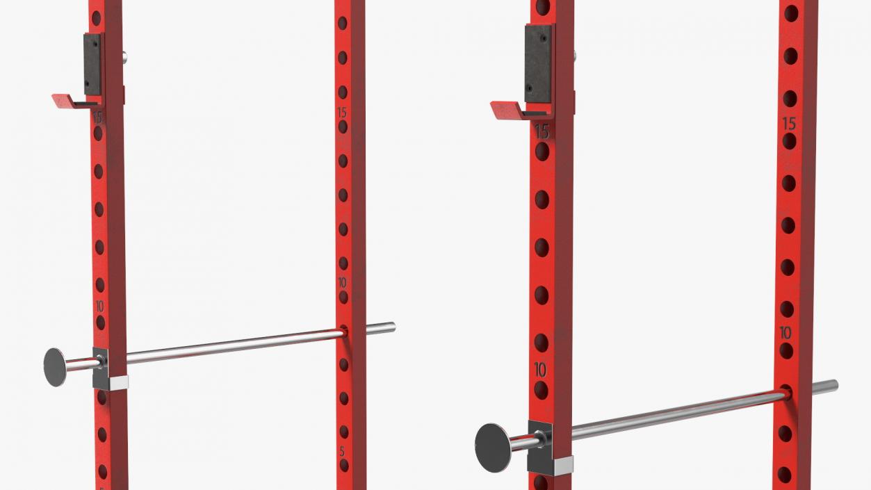 Power Rack Red 3D model