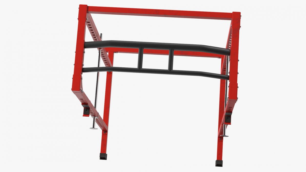 Power Rack Red 3D model