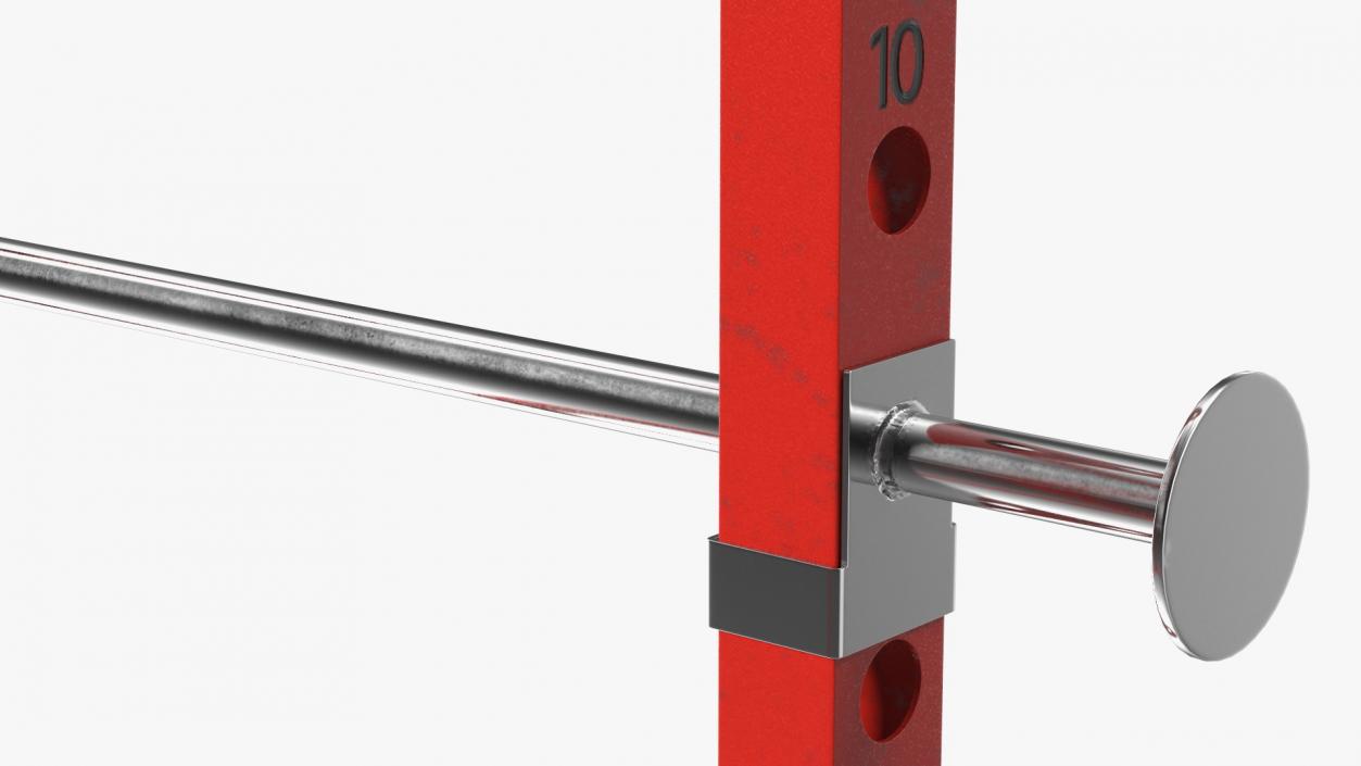 Power Rack Red 3D model