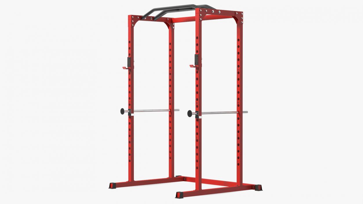 Power Rack Red 3D model