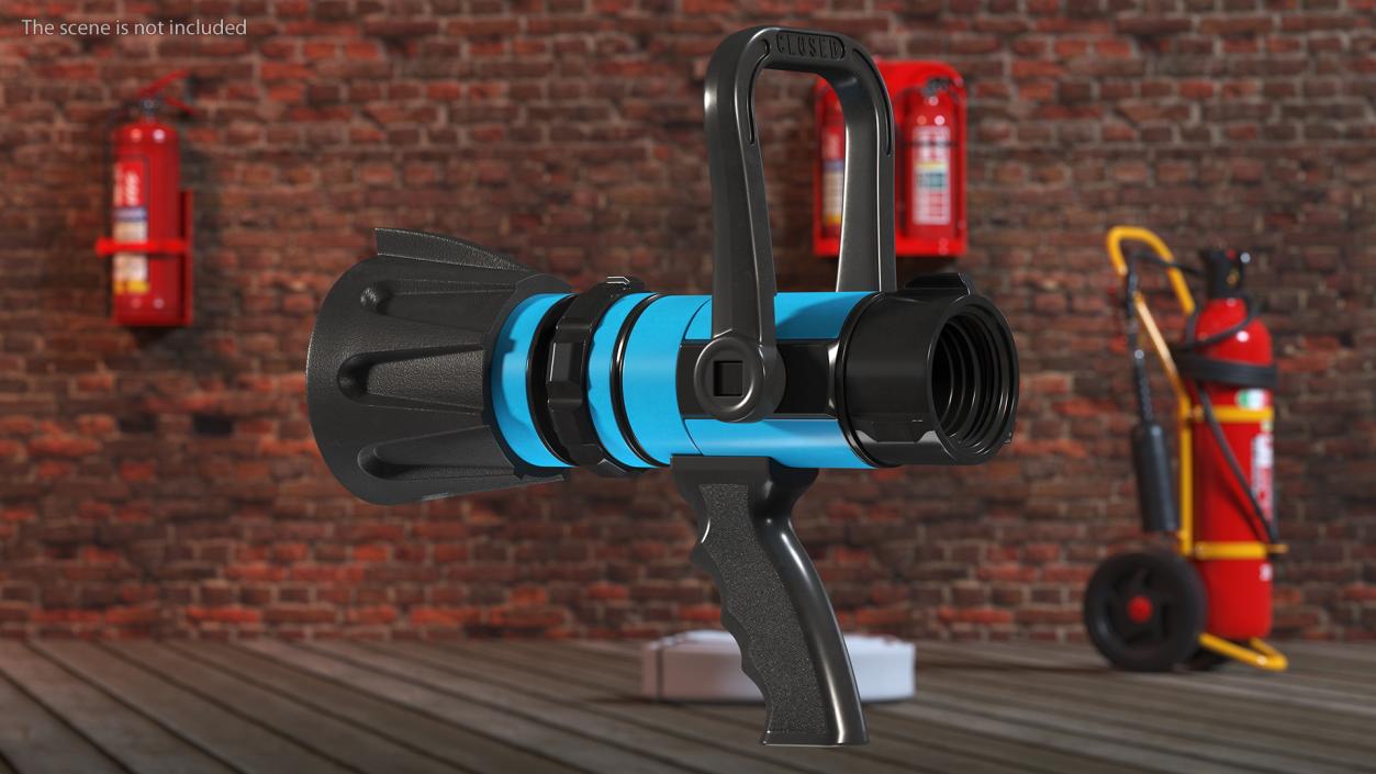 3D Fire Hose Nozzle