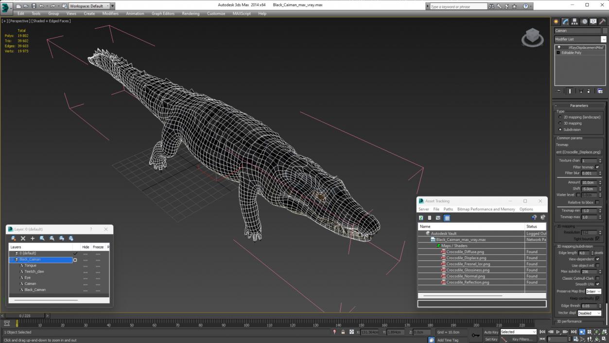 Black Caiman 3D