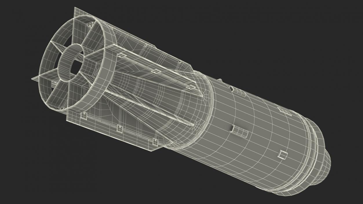 Russian FAB 3000 Air Bomb 2 3D