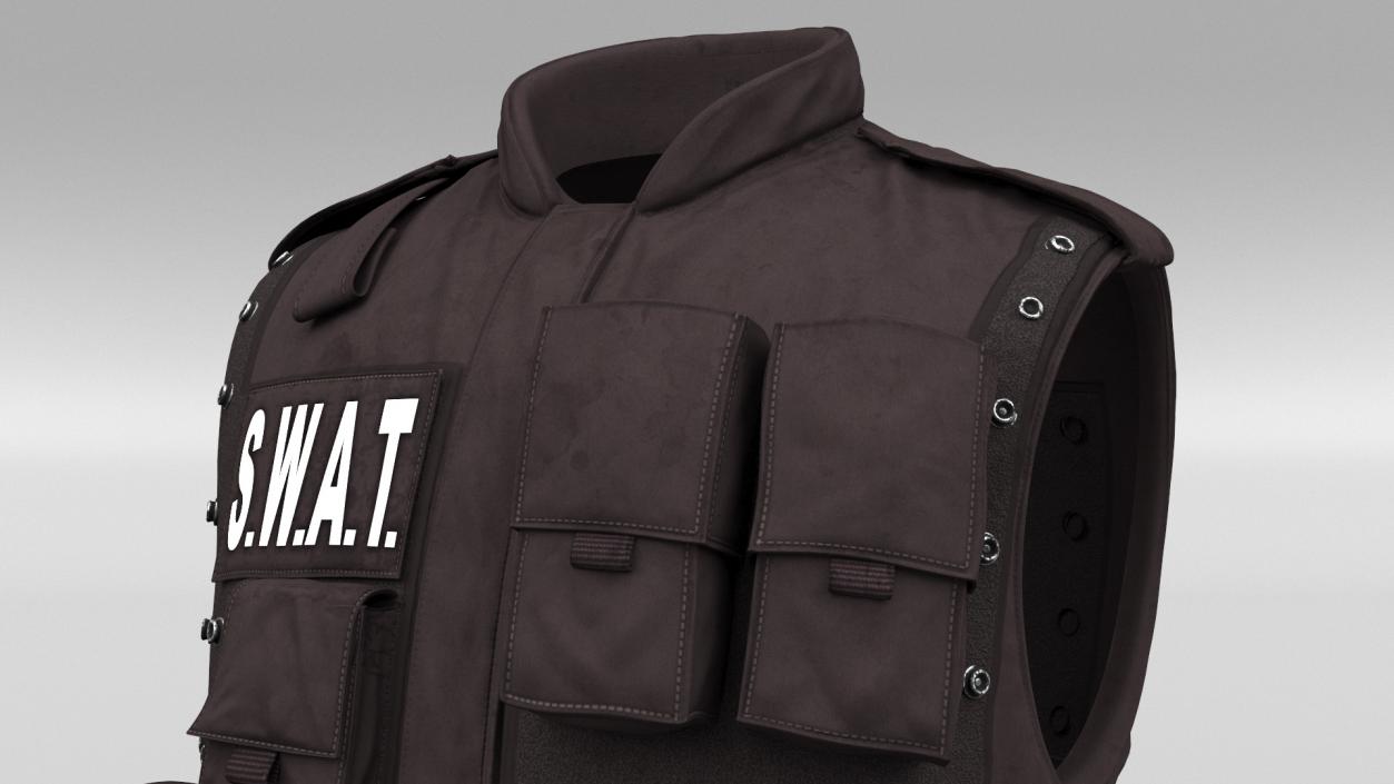 3D SWAT Tactical Vest model