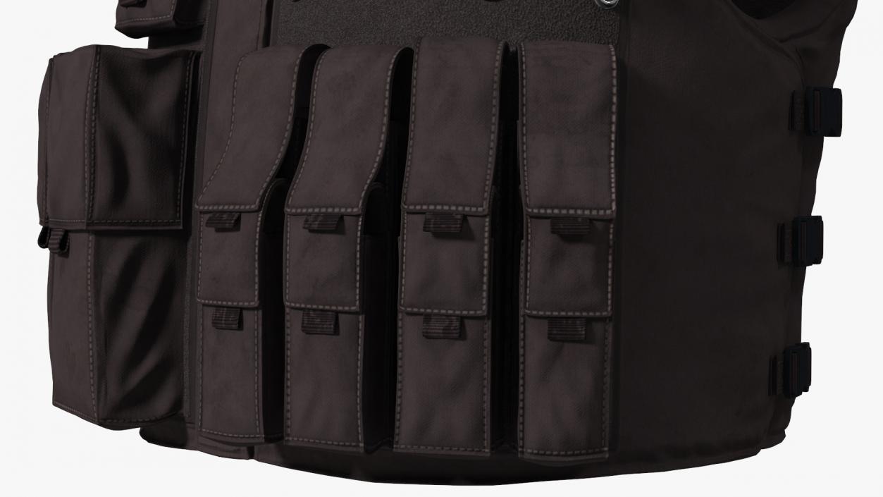 3D SWAT Tactical Vest model