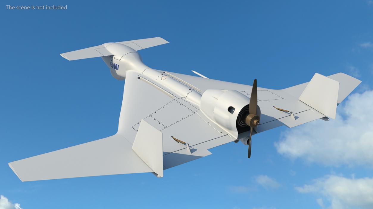 3D IAI Harop UAV model