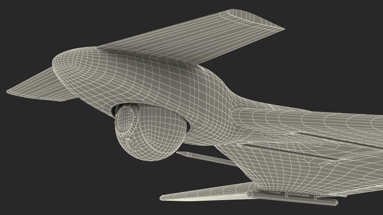 3D IAI Harop UAV model